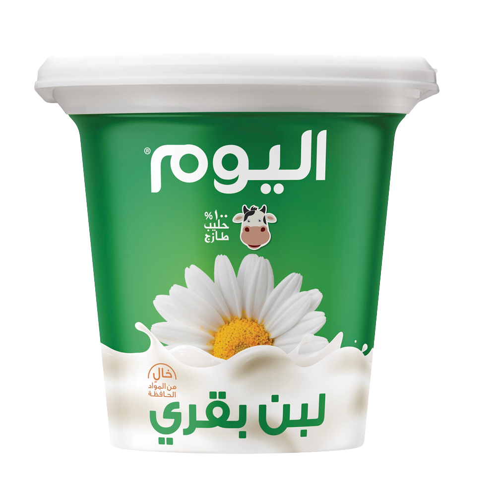 لبن بقري