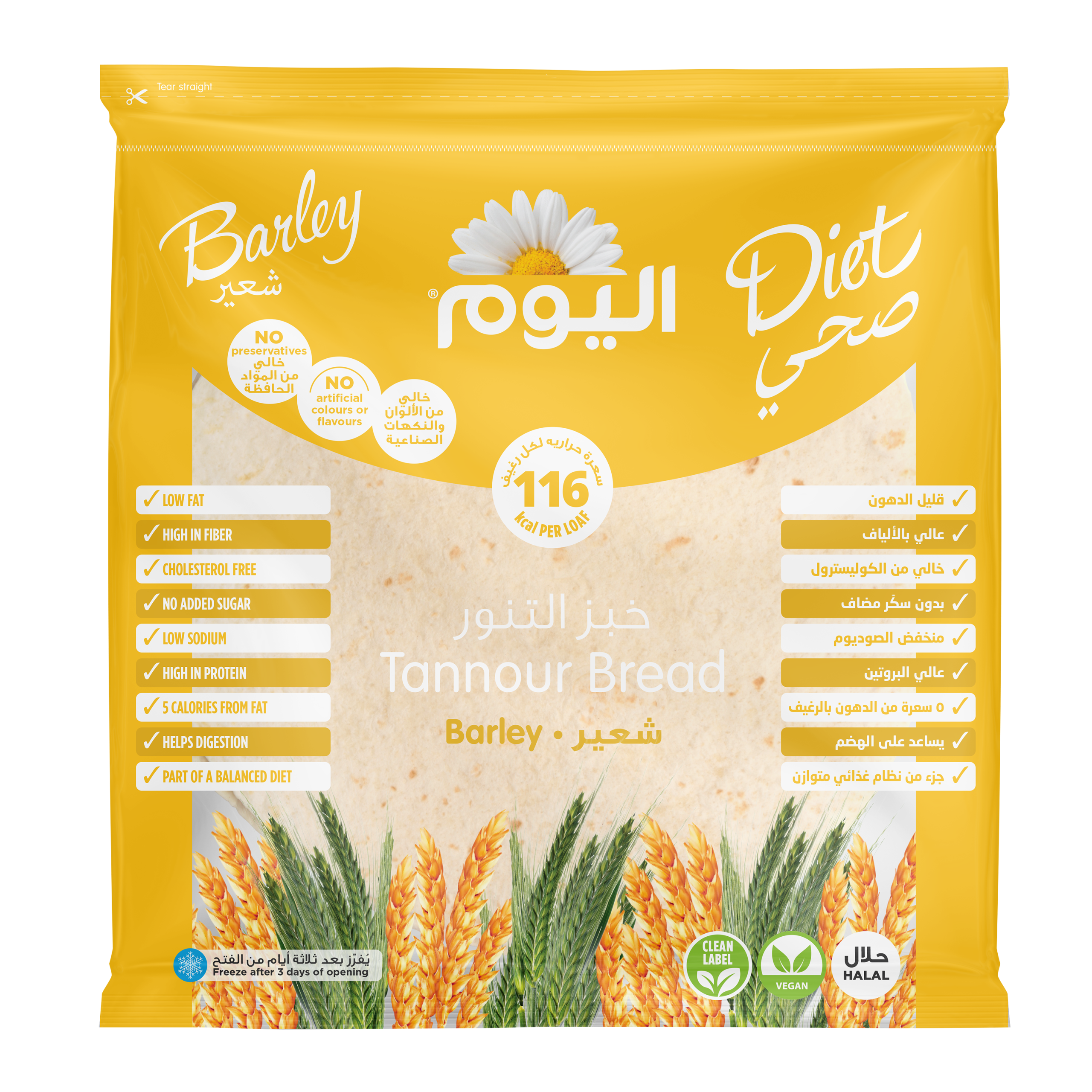 Barley Tannour Bread