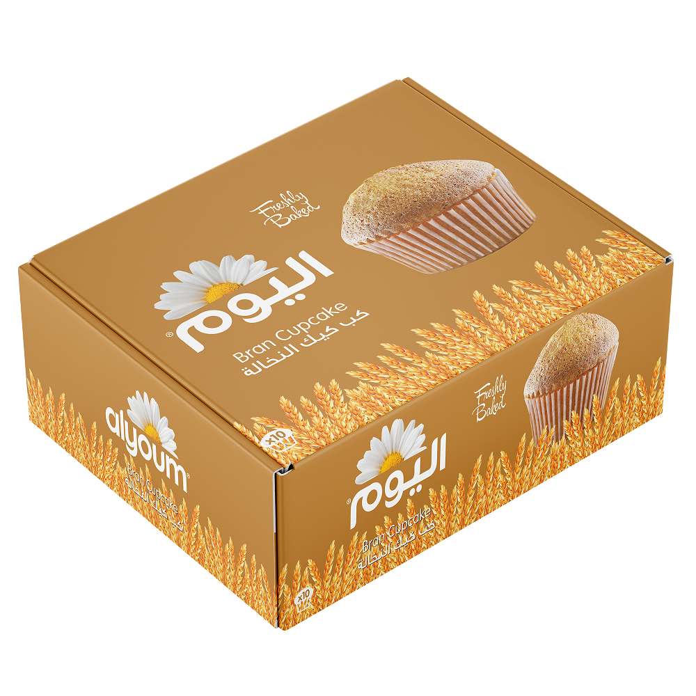 Cupcake Bran Box 10 pcs